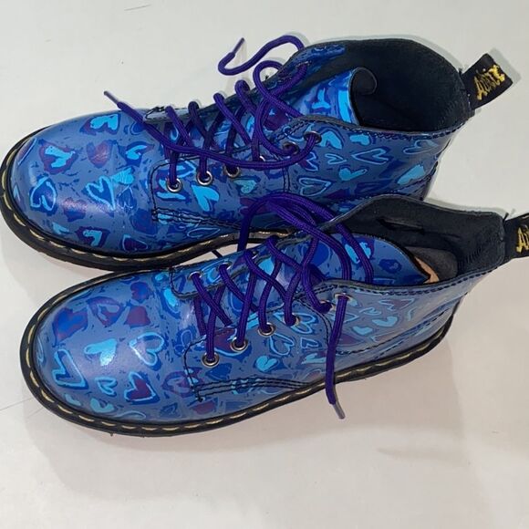 Doc Dr Martens Made In England Woman Shoes Size 7 Approximately - Picture 4 of 15